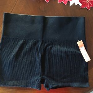 Ribbed bike shorts 2 pair brand new!